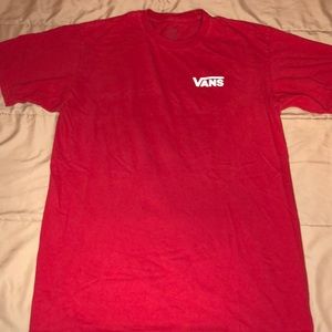 RED VANS T SHIRT